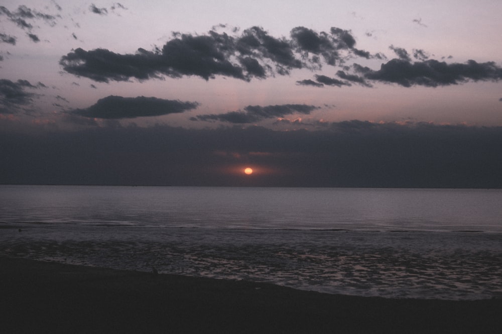 golden hour at beach