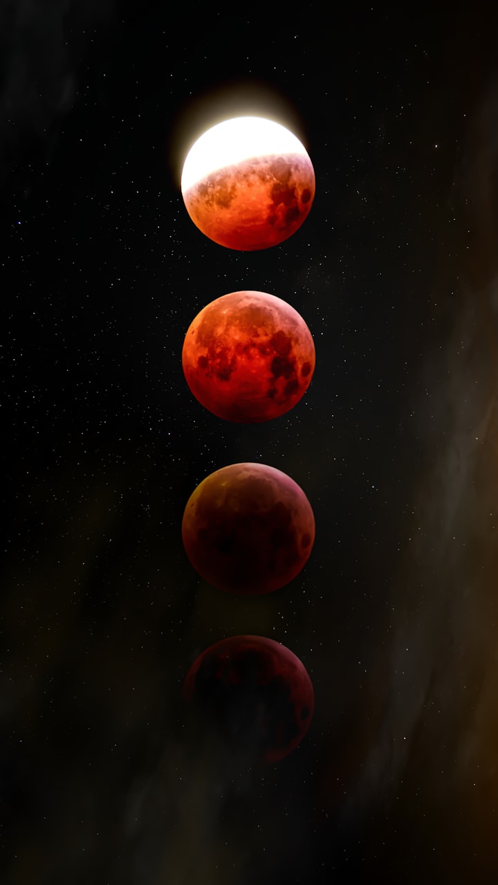 The Full Blood Moon Eclipse