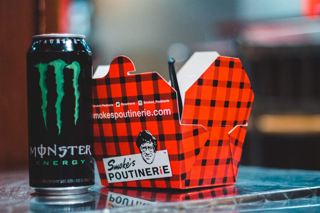 Monster Energy drink can,
