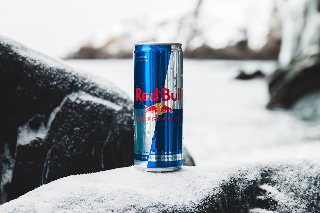 Red Bull energy drink can