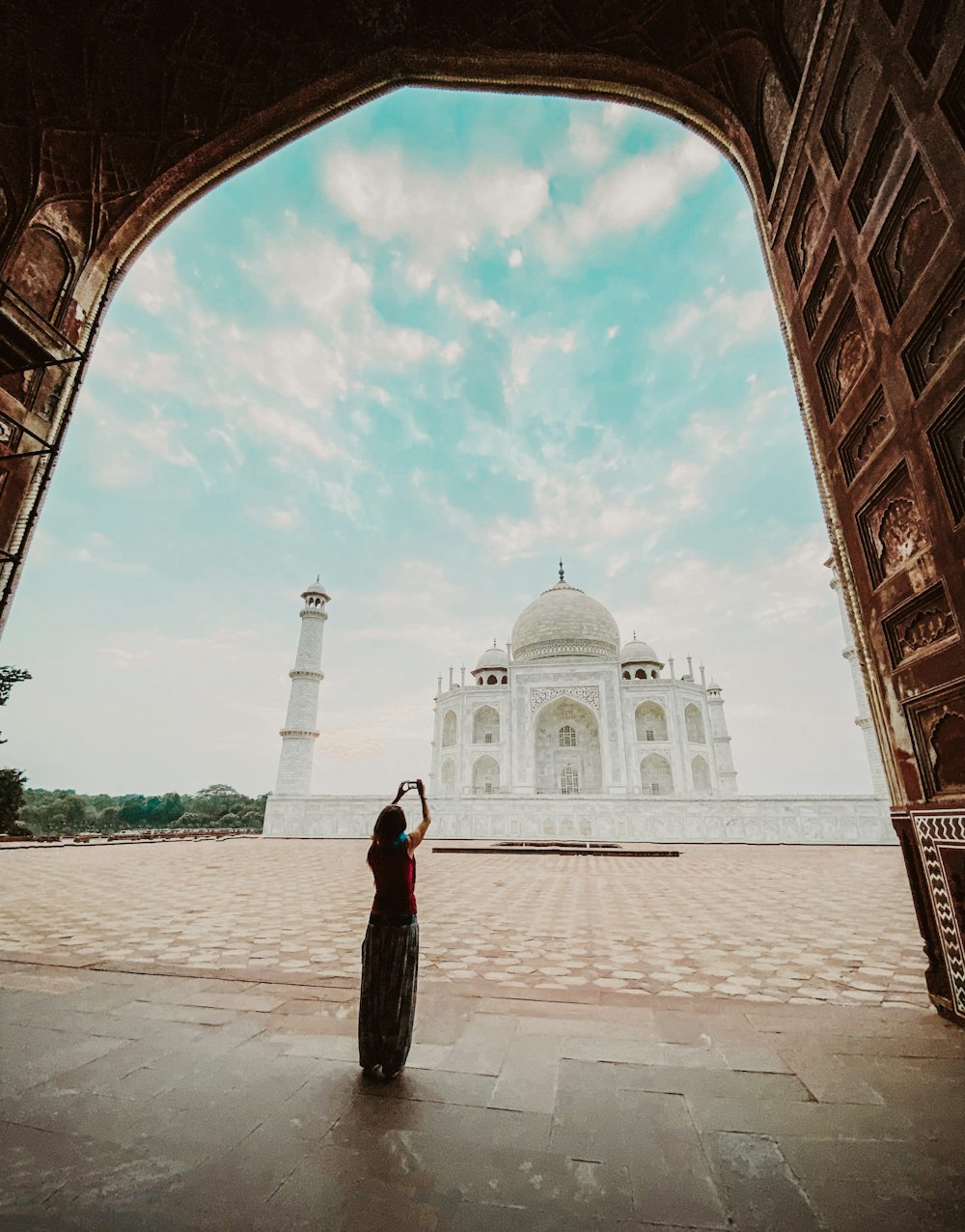 Taj Mahal in India