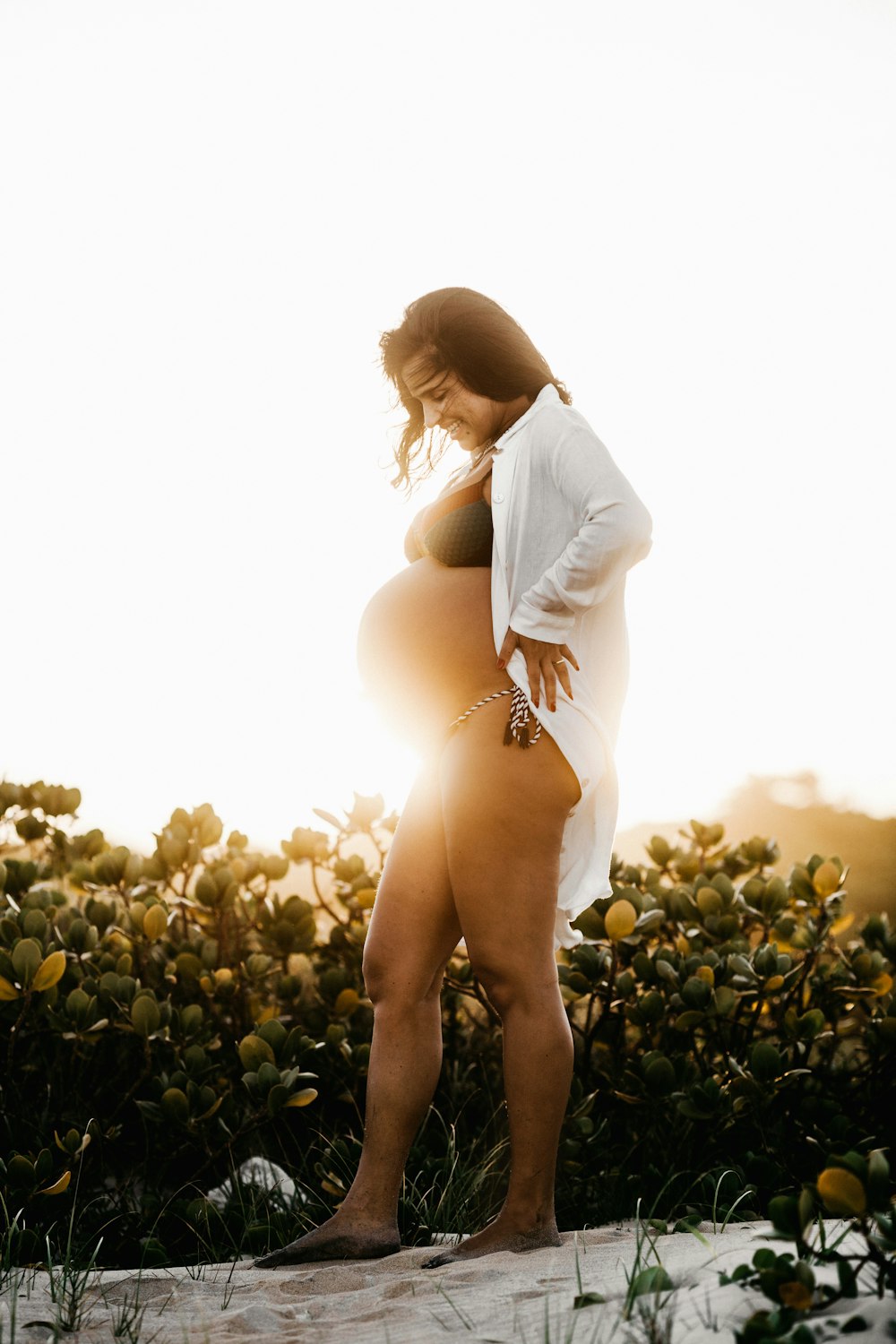 photo de femme enceinte