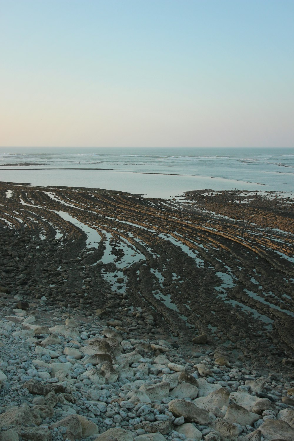 rocks on shore