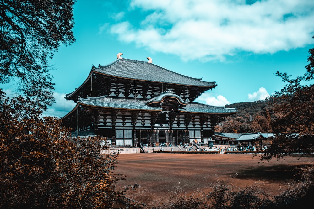 Todai-ji temple in Nara, Japan