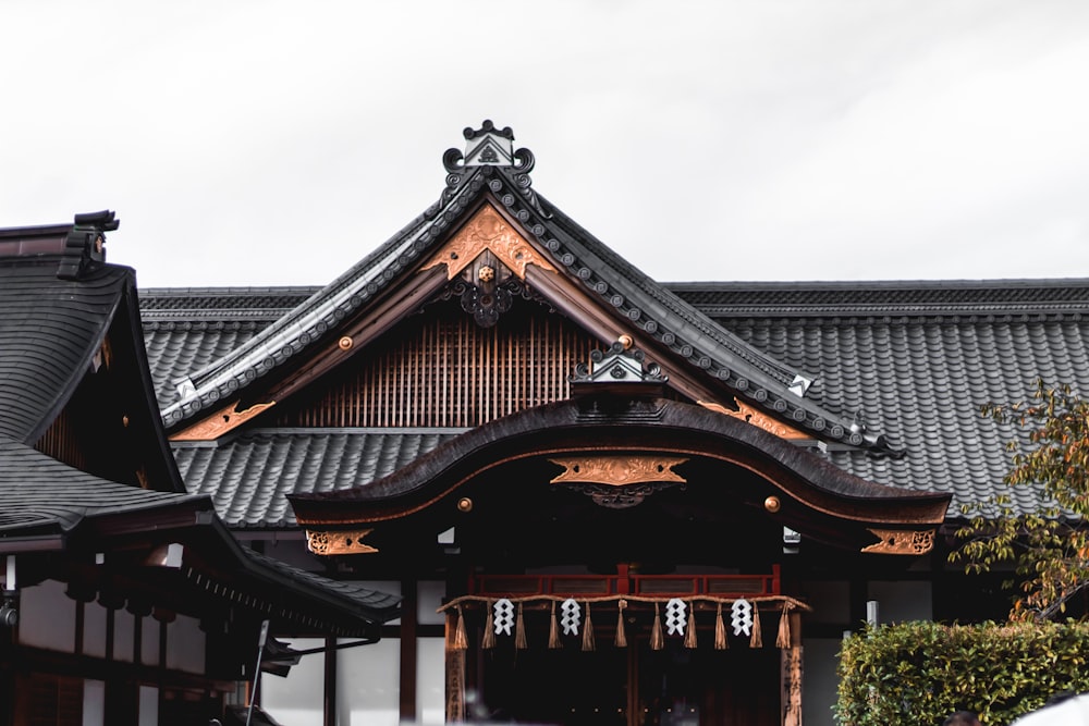 brown temple during daytime