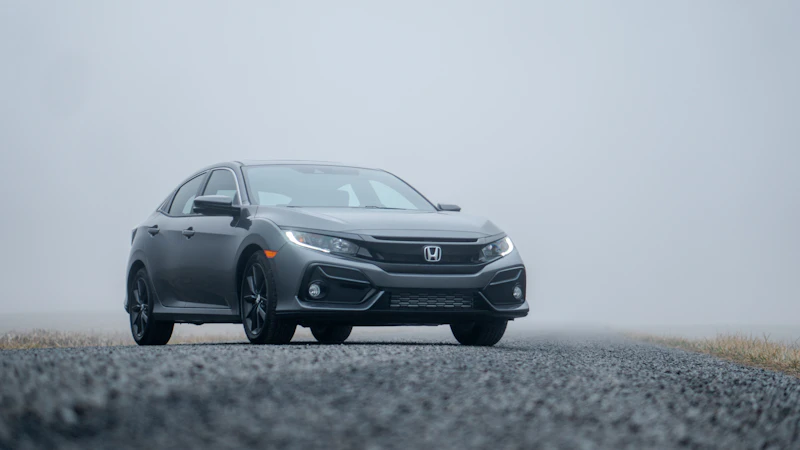 2018 Honda Civic Sport gray sedan