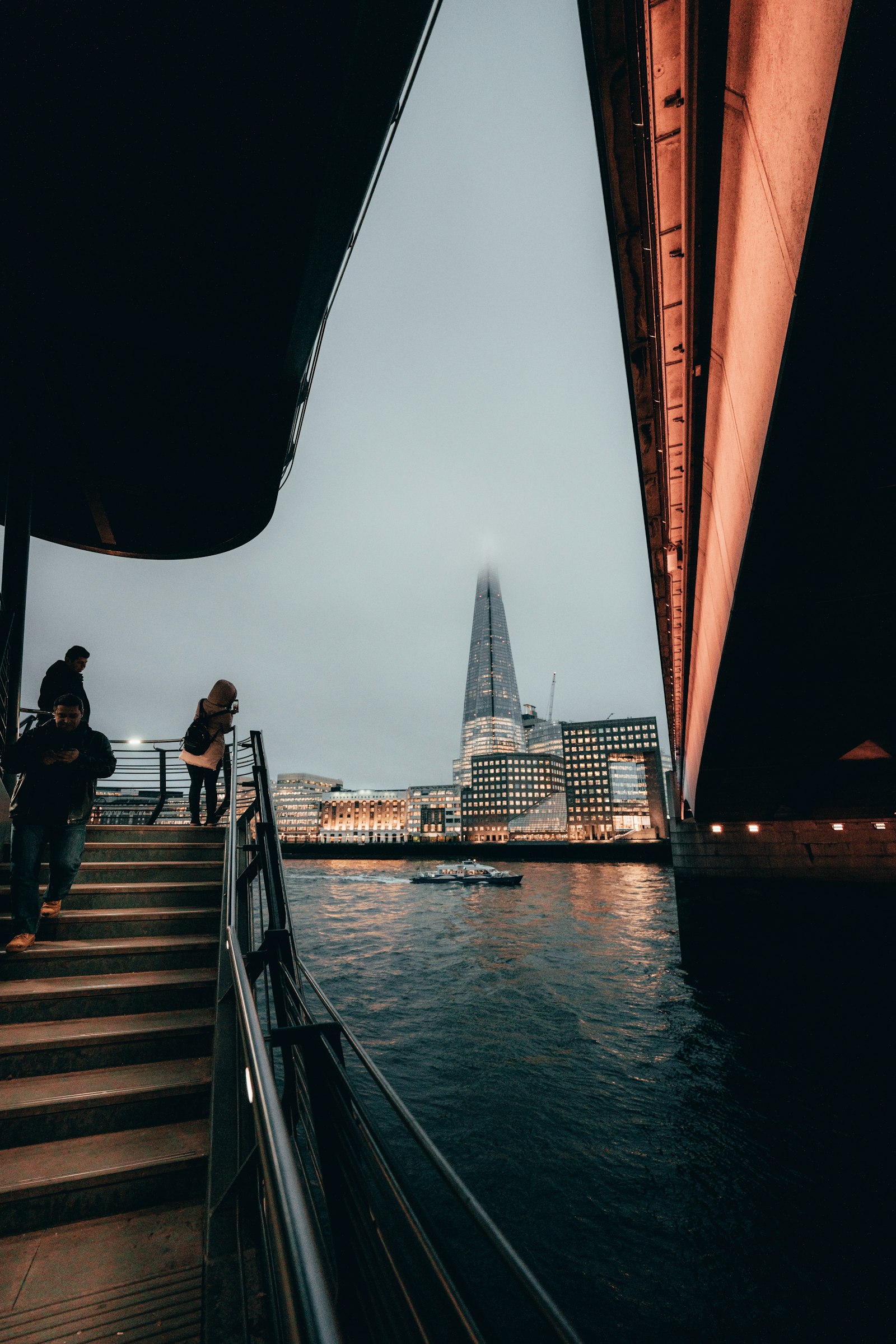 Sony a7R III + Sigma 14-24mm F2.8 DG DN Art sample photo. People standing on boat photography