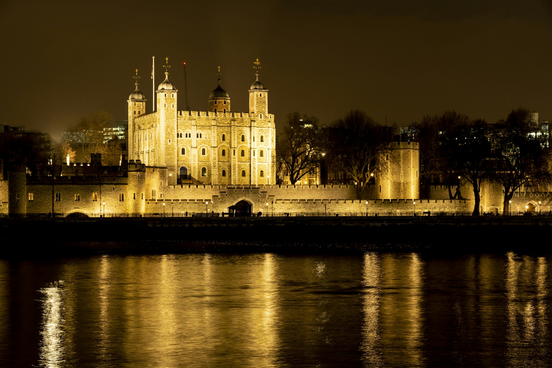 cathedral facing body of water