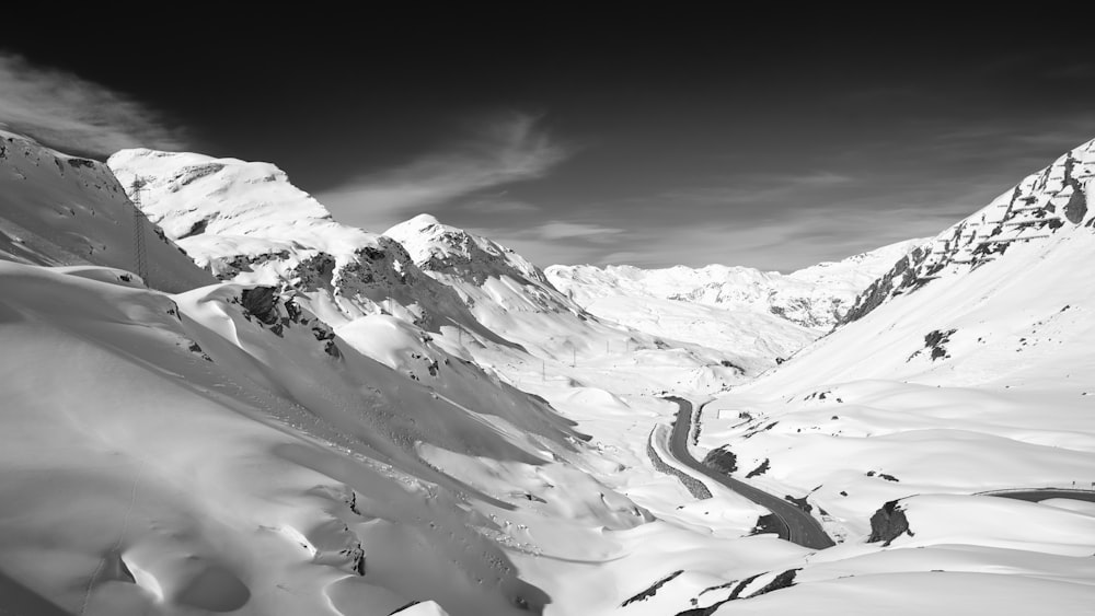 雪山写真