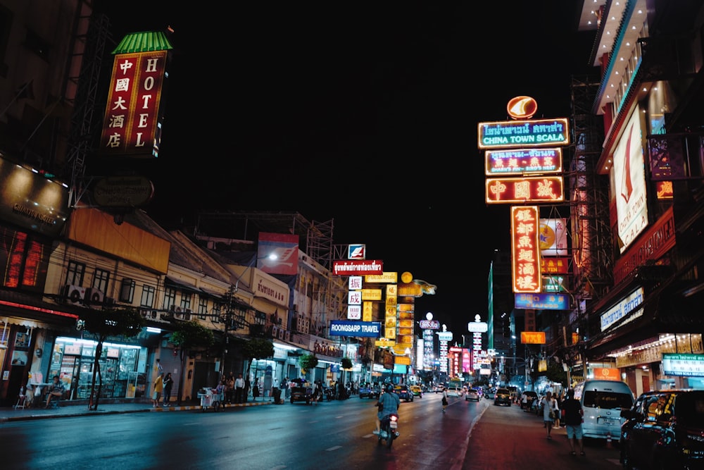 street during nighttime