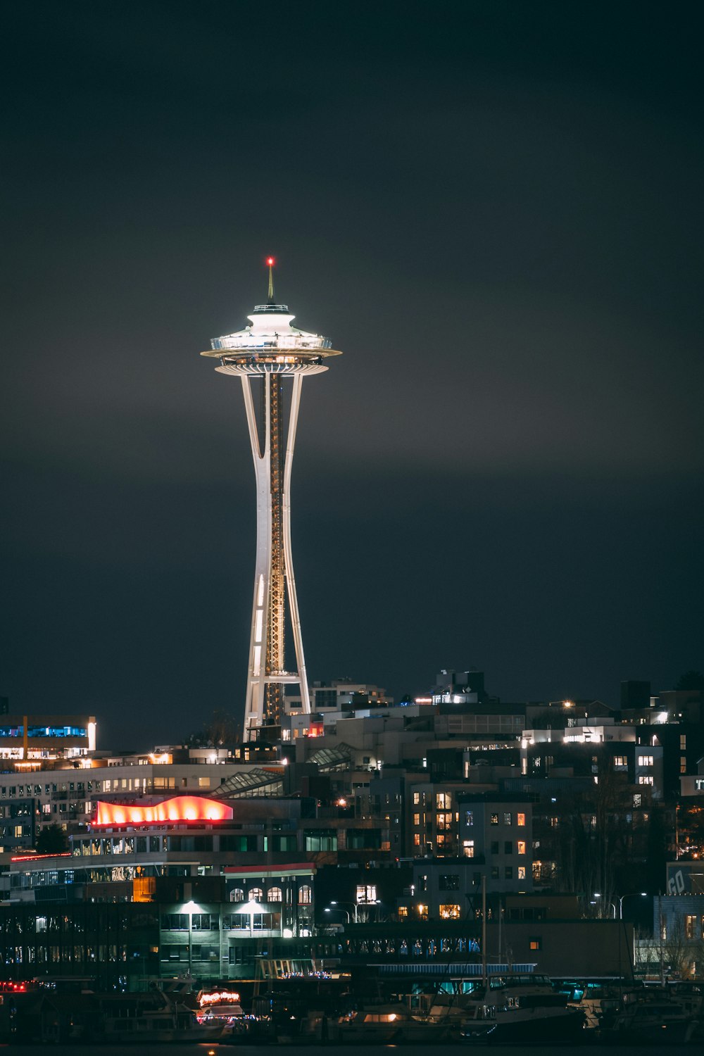 Space Needle Tower, Seattle Washington, USA