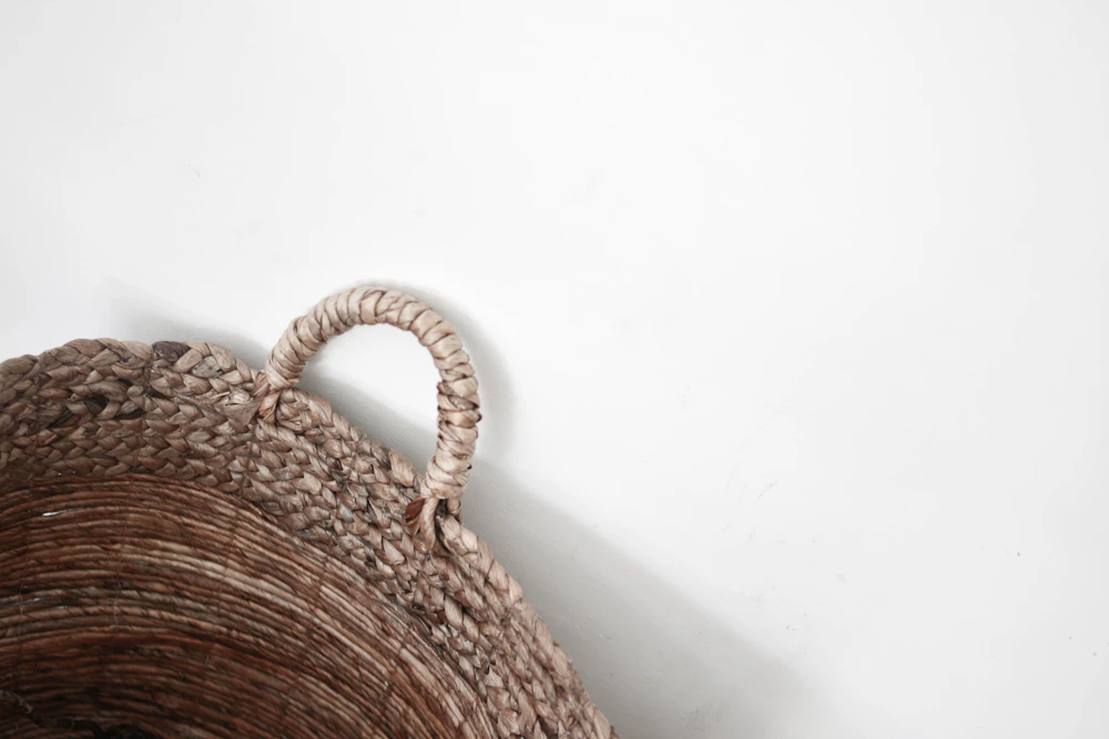 Cesta piccola in rattan naturale