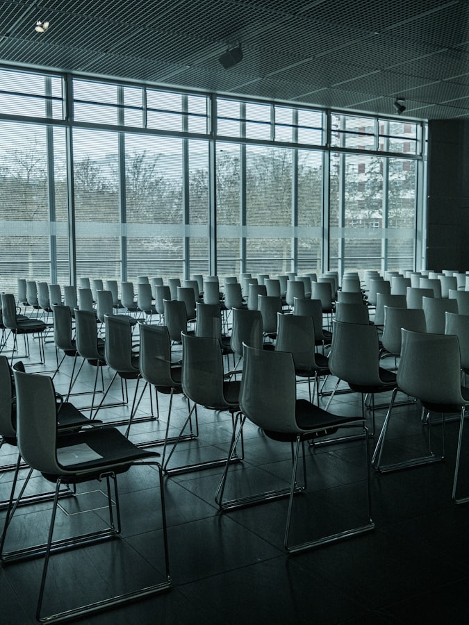 Modern executive boardroom prepared for a strategic advisory conversation