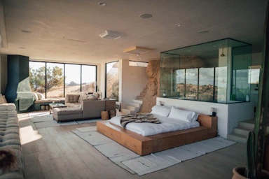 River Suite living area