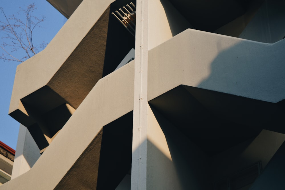 a tall building with a clock on the side of it