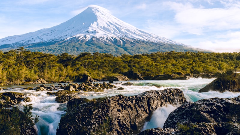 Volcán Osorno desde Petrohué, Chile