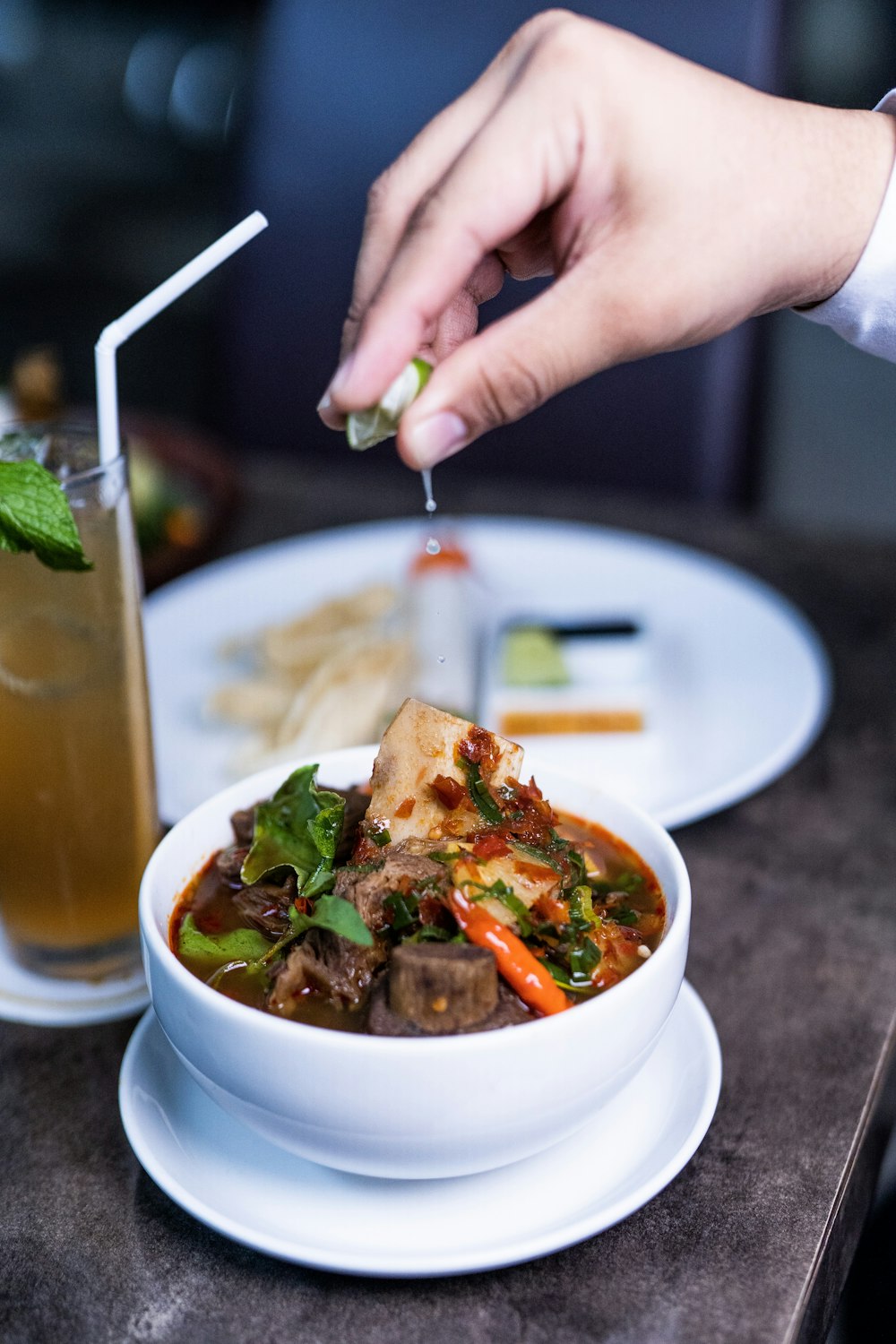 cooked food in bowl