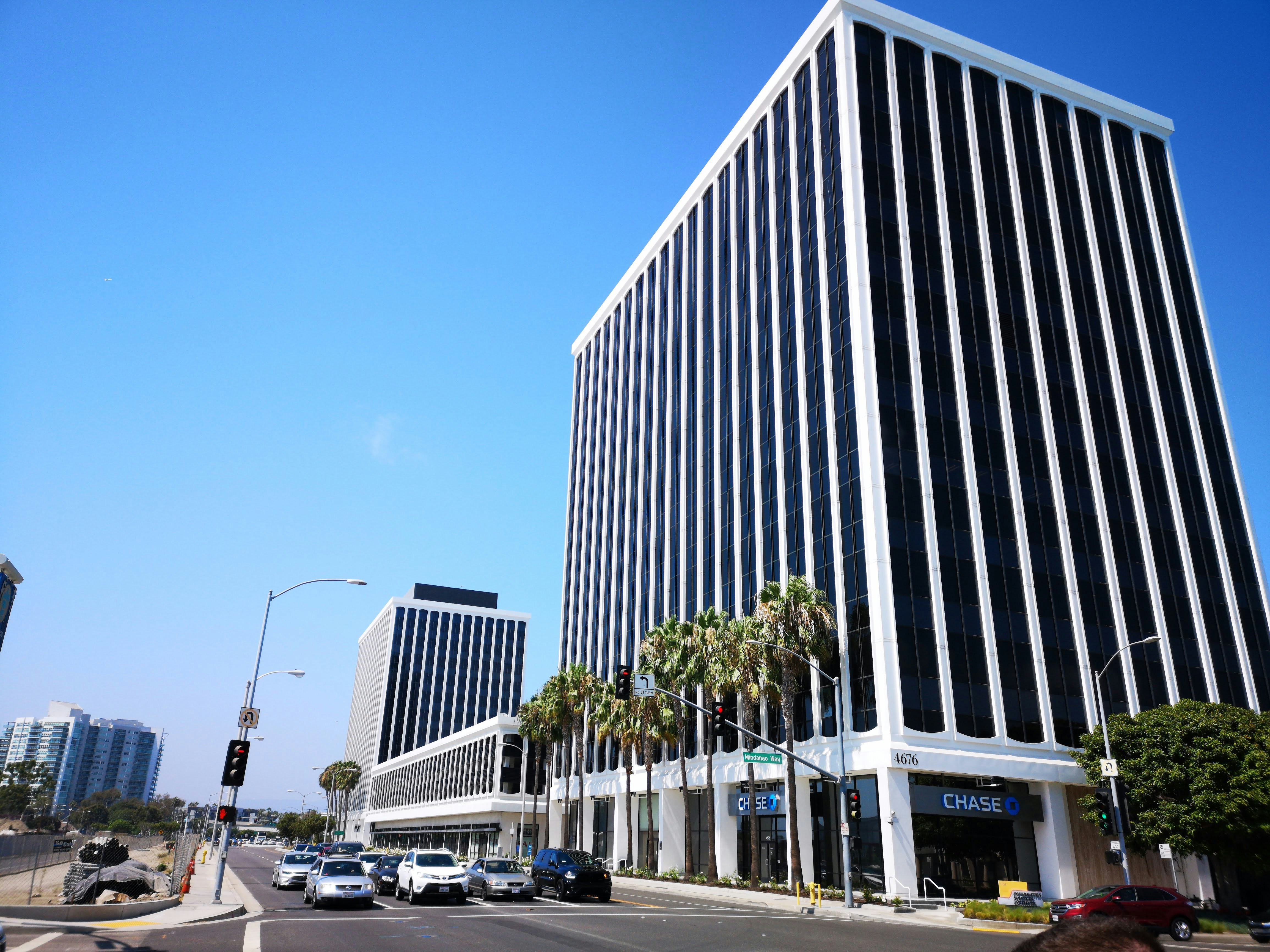 Vehicles crossing road