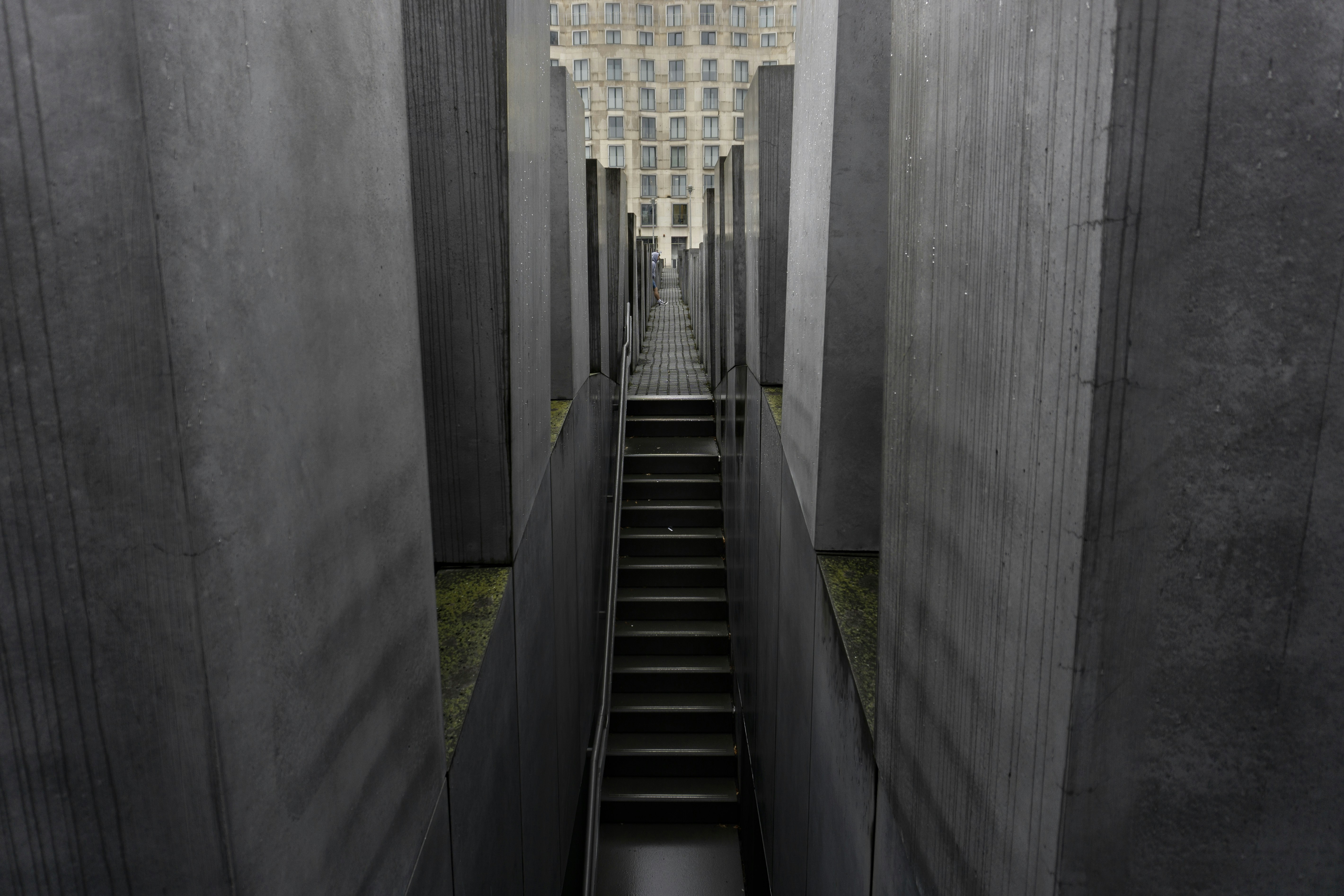 aerial photography of concrete stairs during daytime
