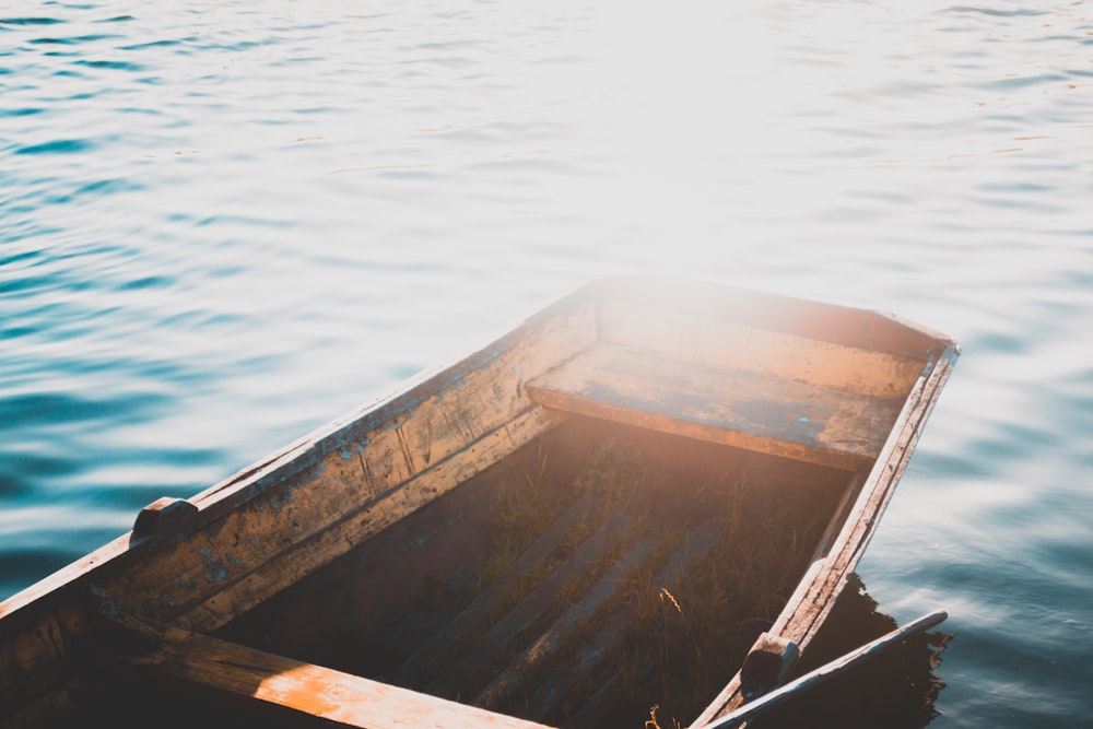 boat on sea