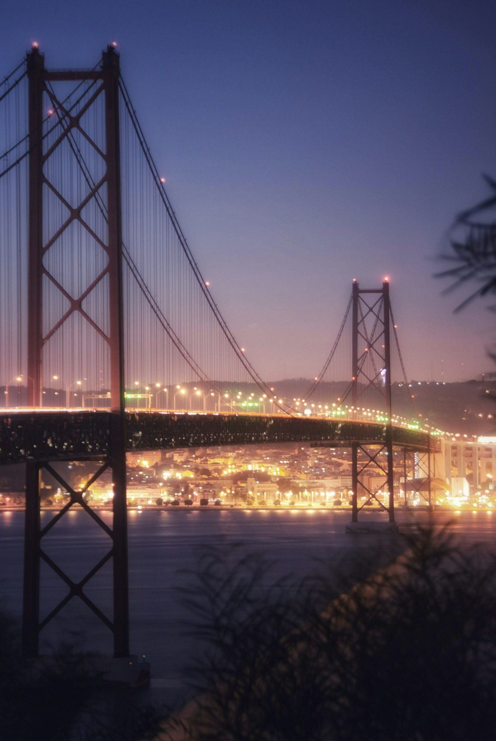 Golden Gate Bridge in San Francisco during nighttime