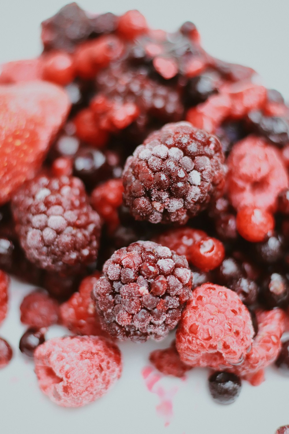 red raspberries