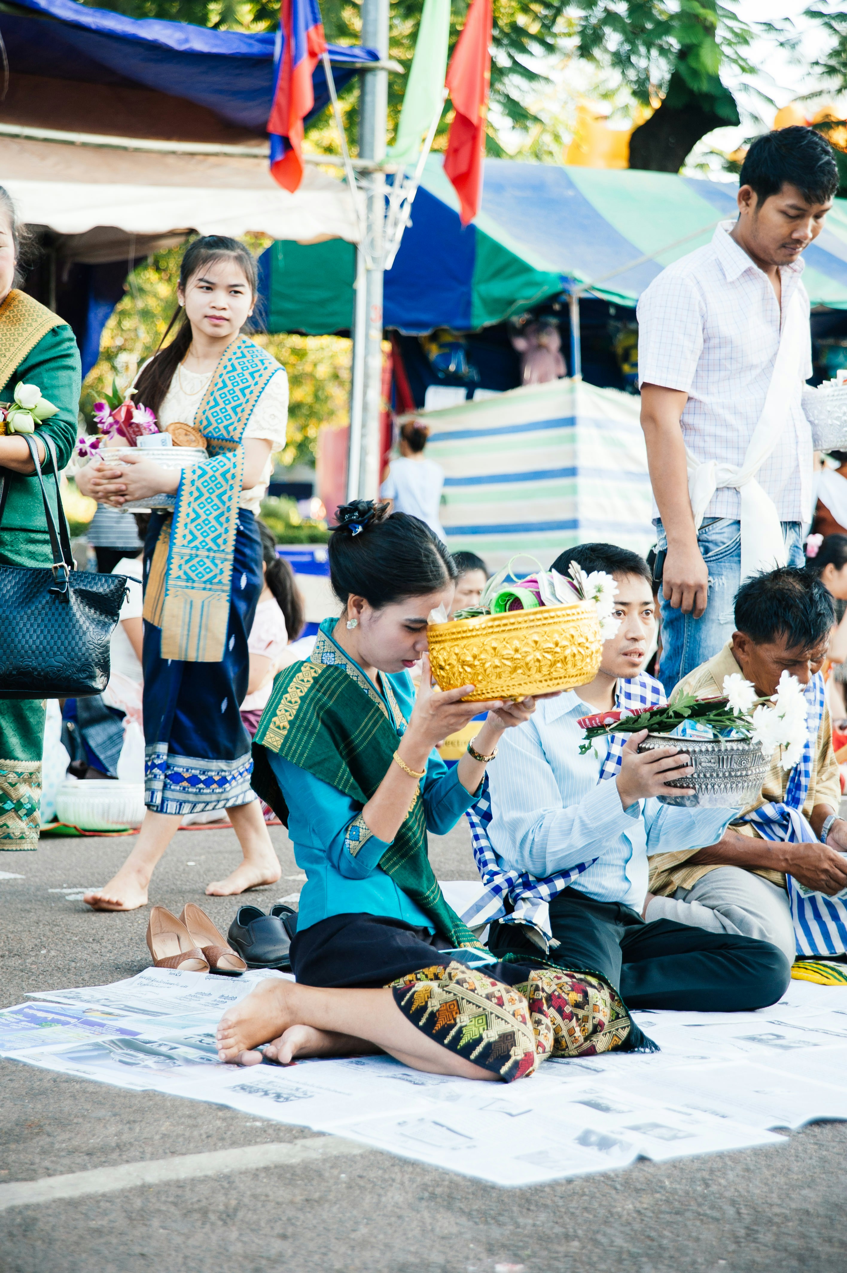 Laos, new year