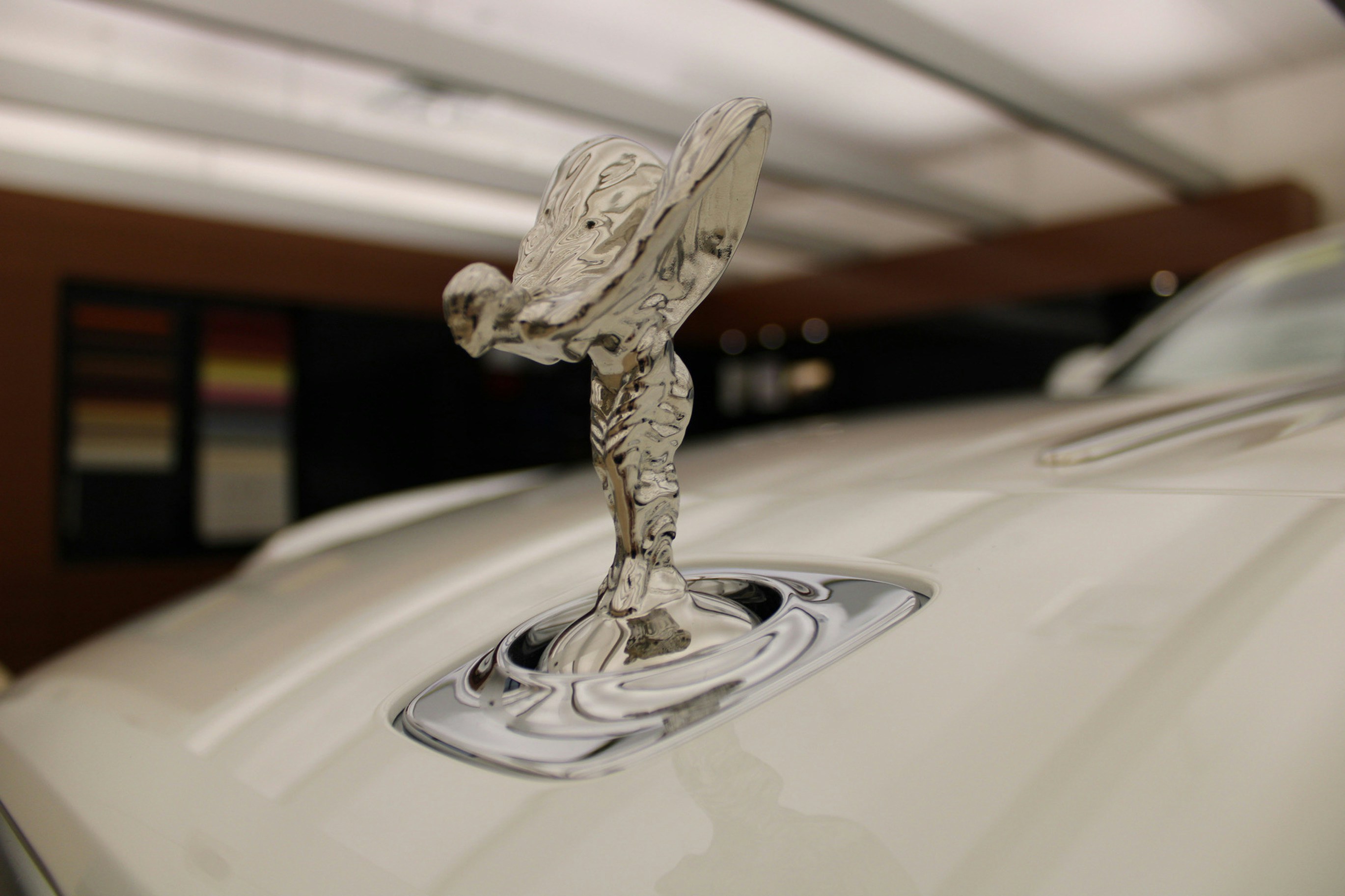 Silver vehicle emblem