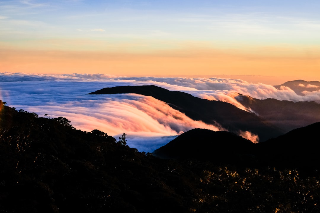 photo of Benguet Mountain range near Mount Pulag