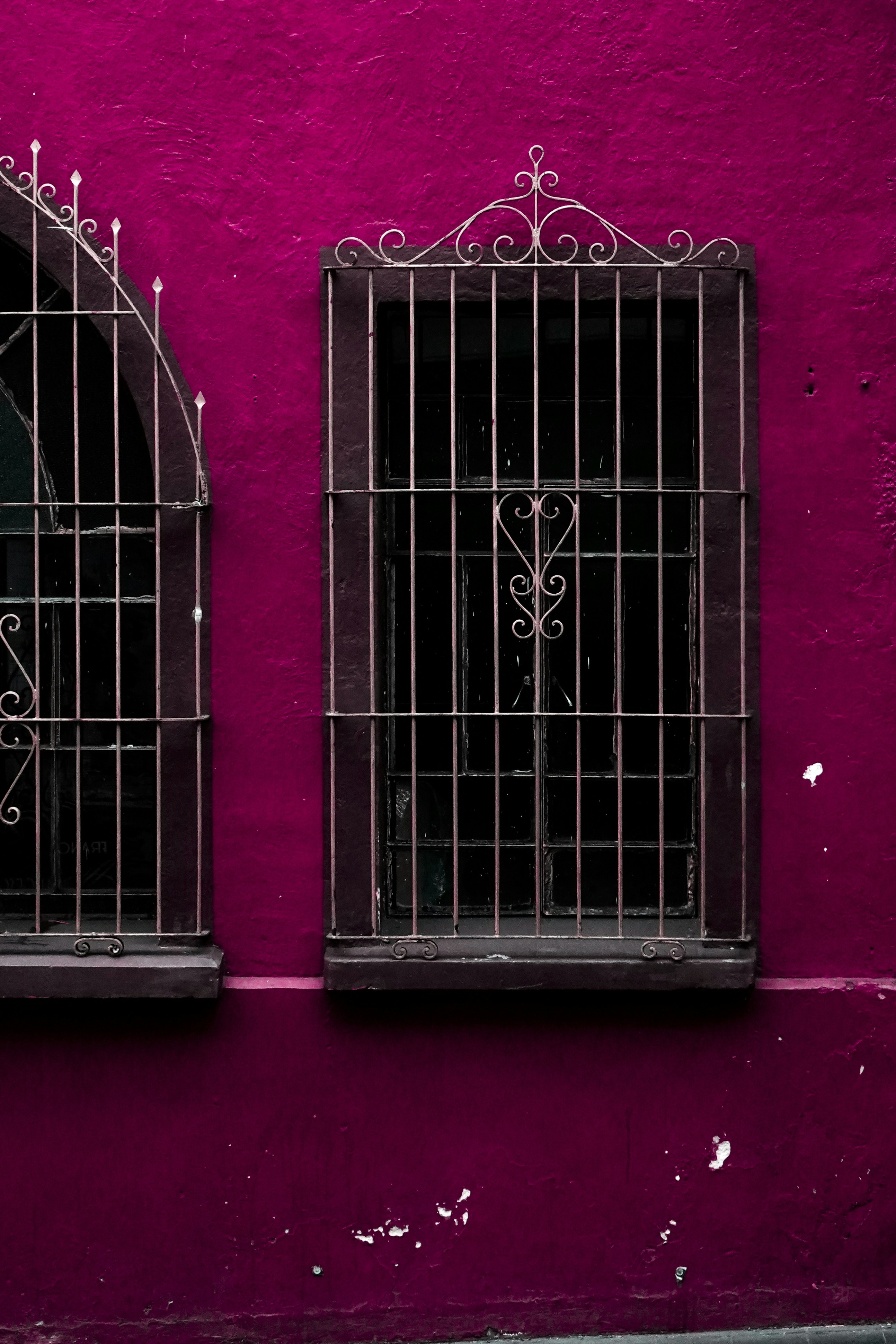 colorful antique street details