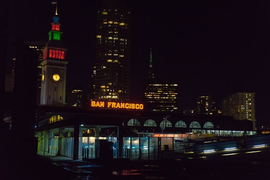 An elegant San Francisco skyline with a bold roof inspection theme.