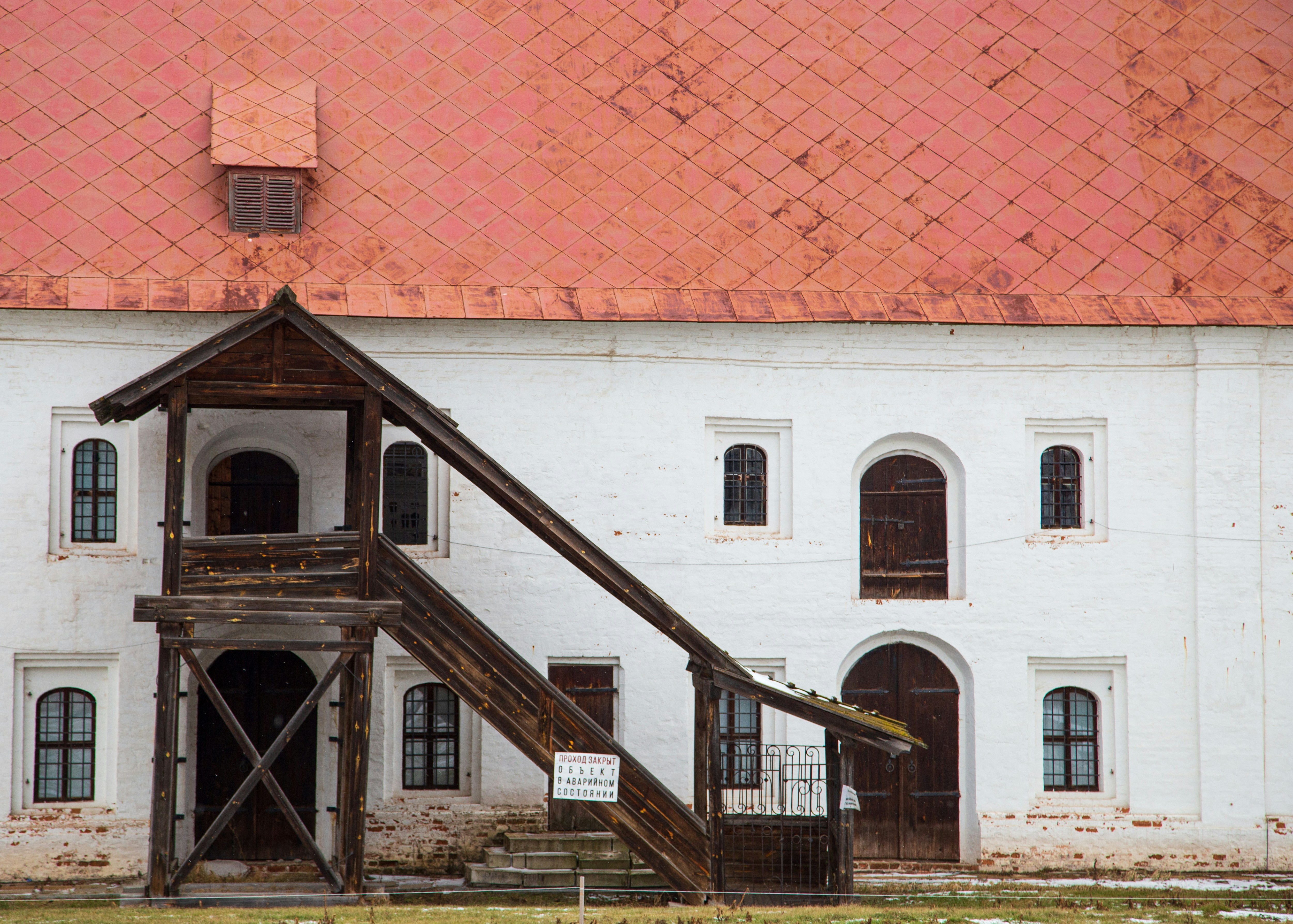 white concrete building