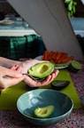 bowl of avocados