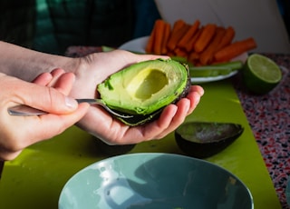 bowl of avocados