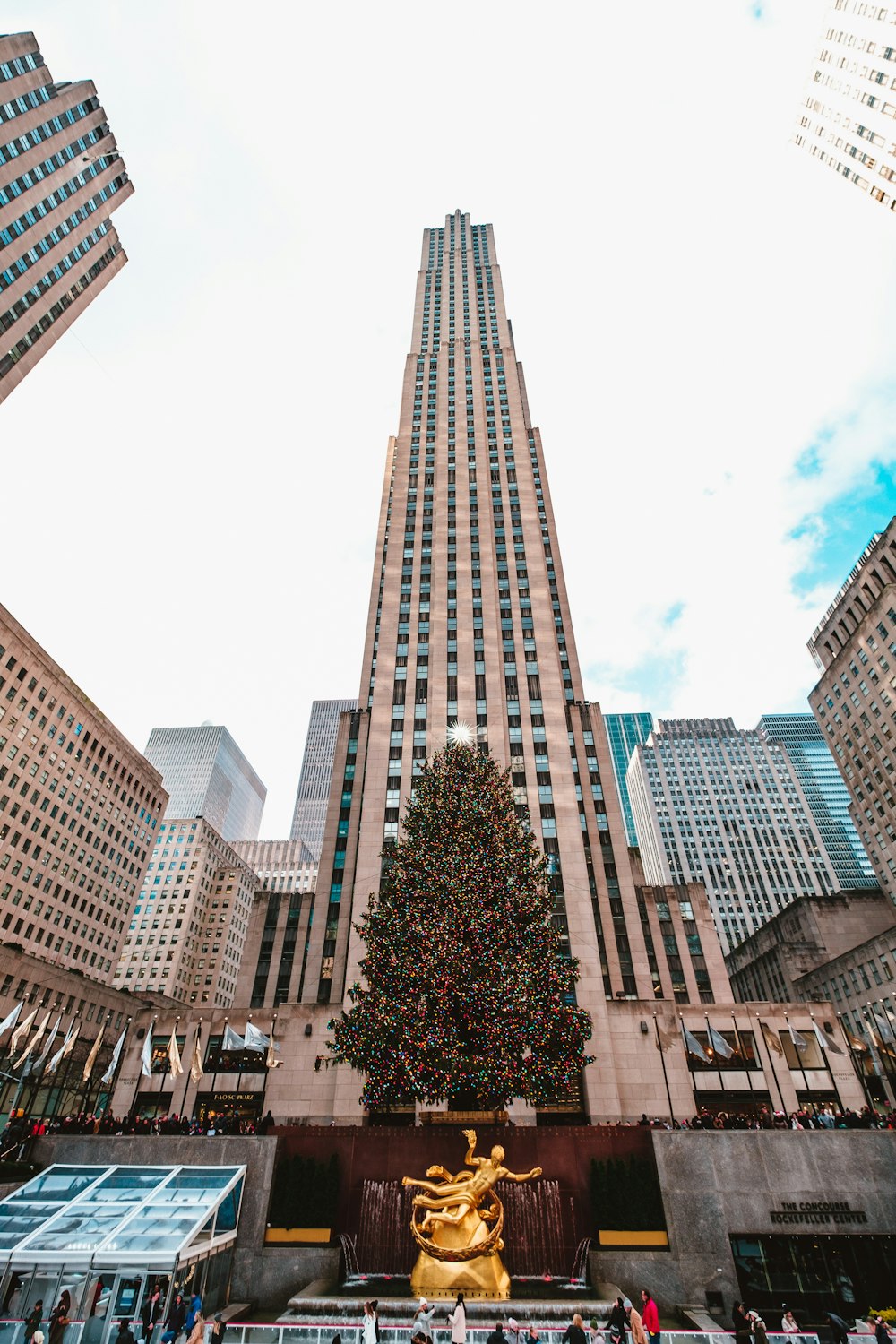 Rockefeller Plaza in New York City