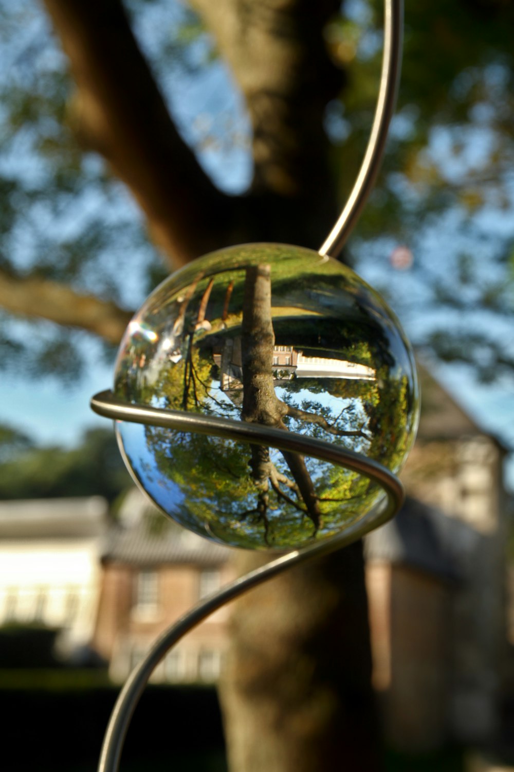 round glass ball