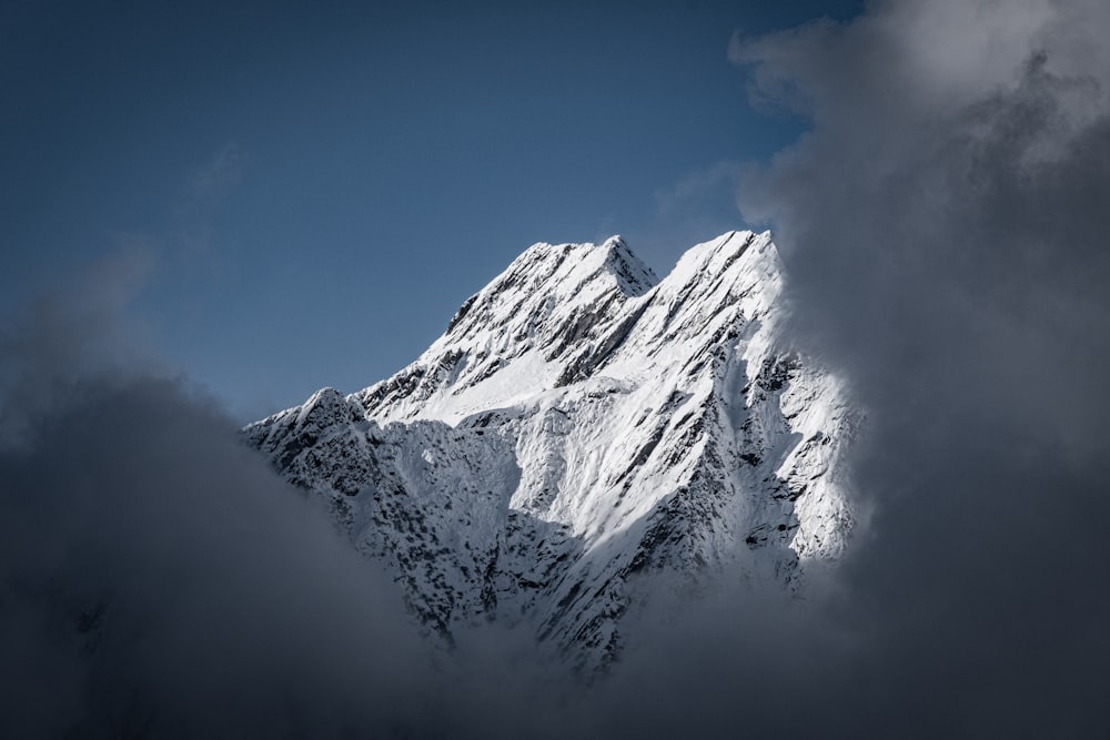 snow covered mountain