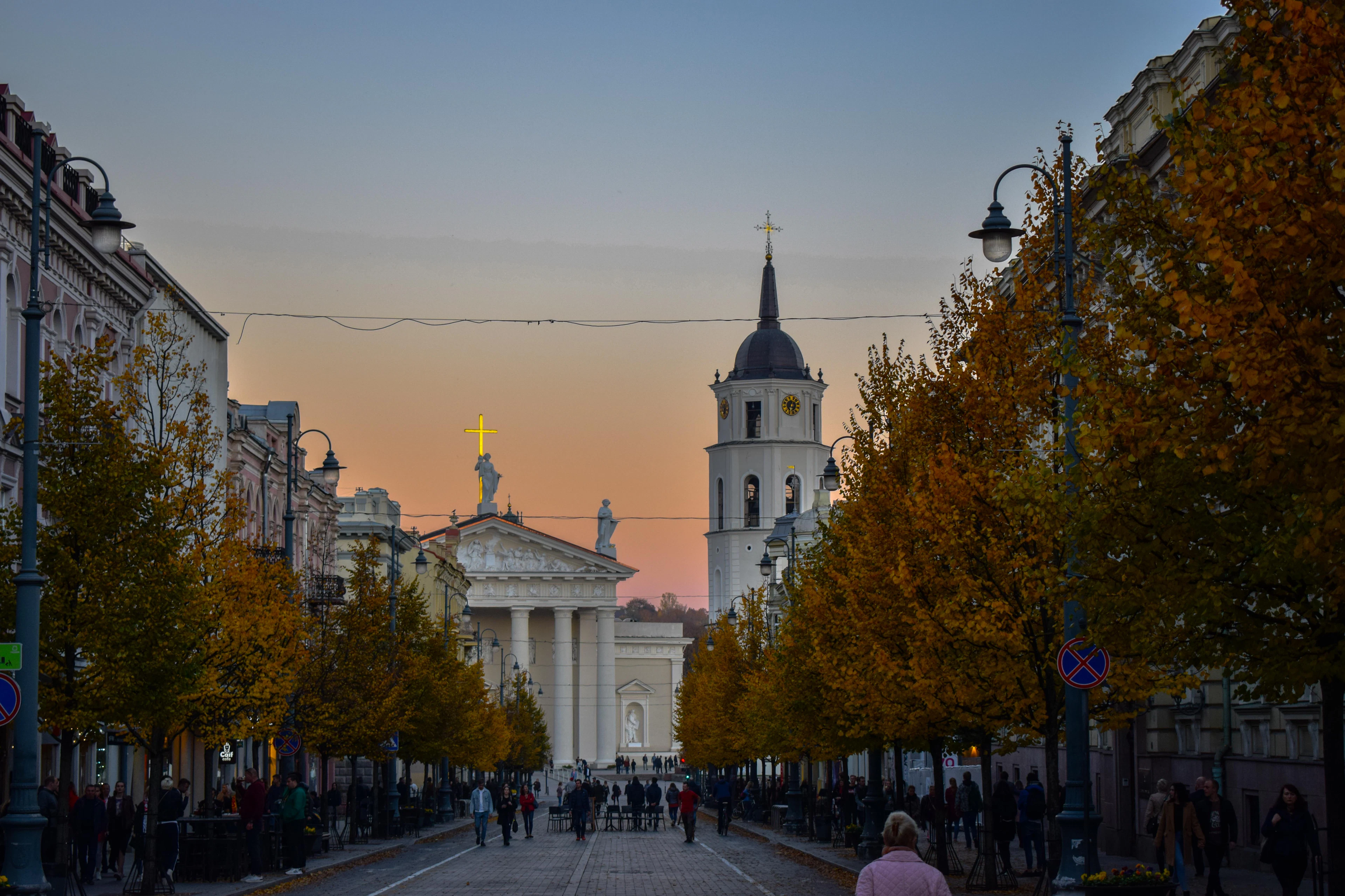 Literatų Street and the quiet layers, Vilnius