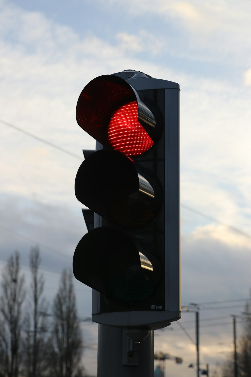 red traffice light