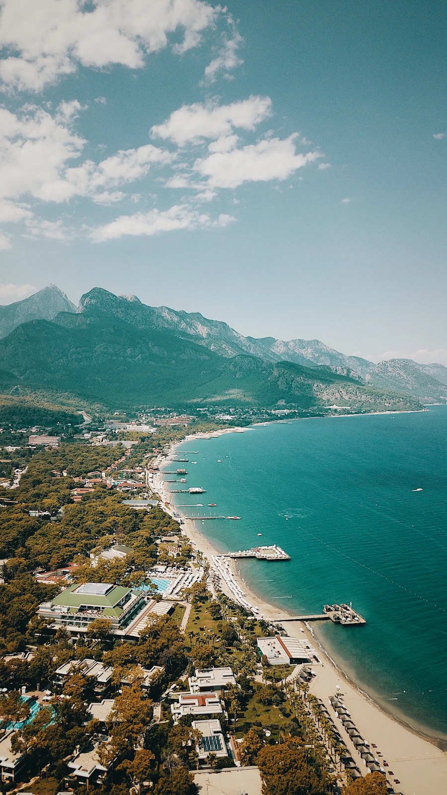 The Antalya coast