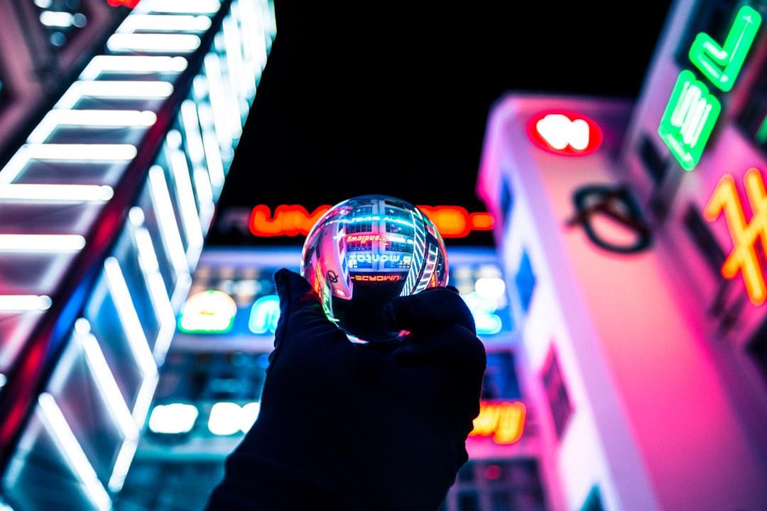 clear glass ball