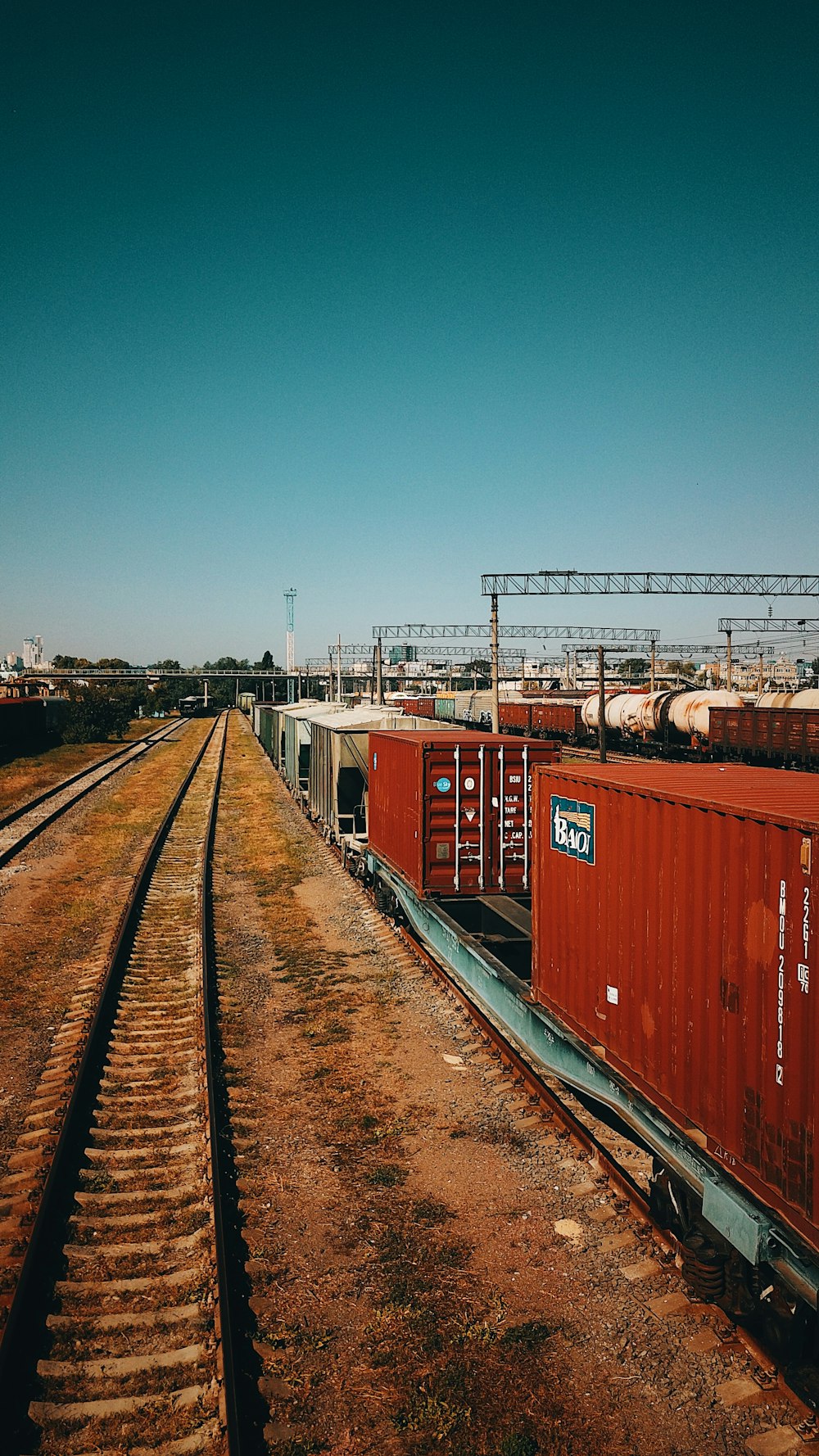 Tren en la estación