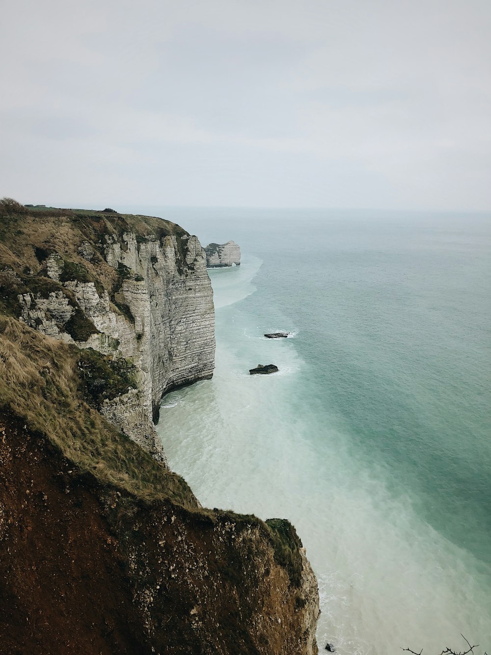 cliffs near sea