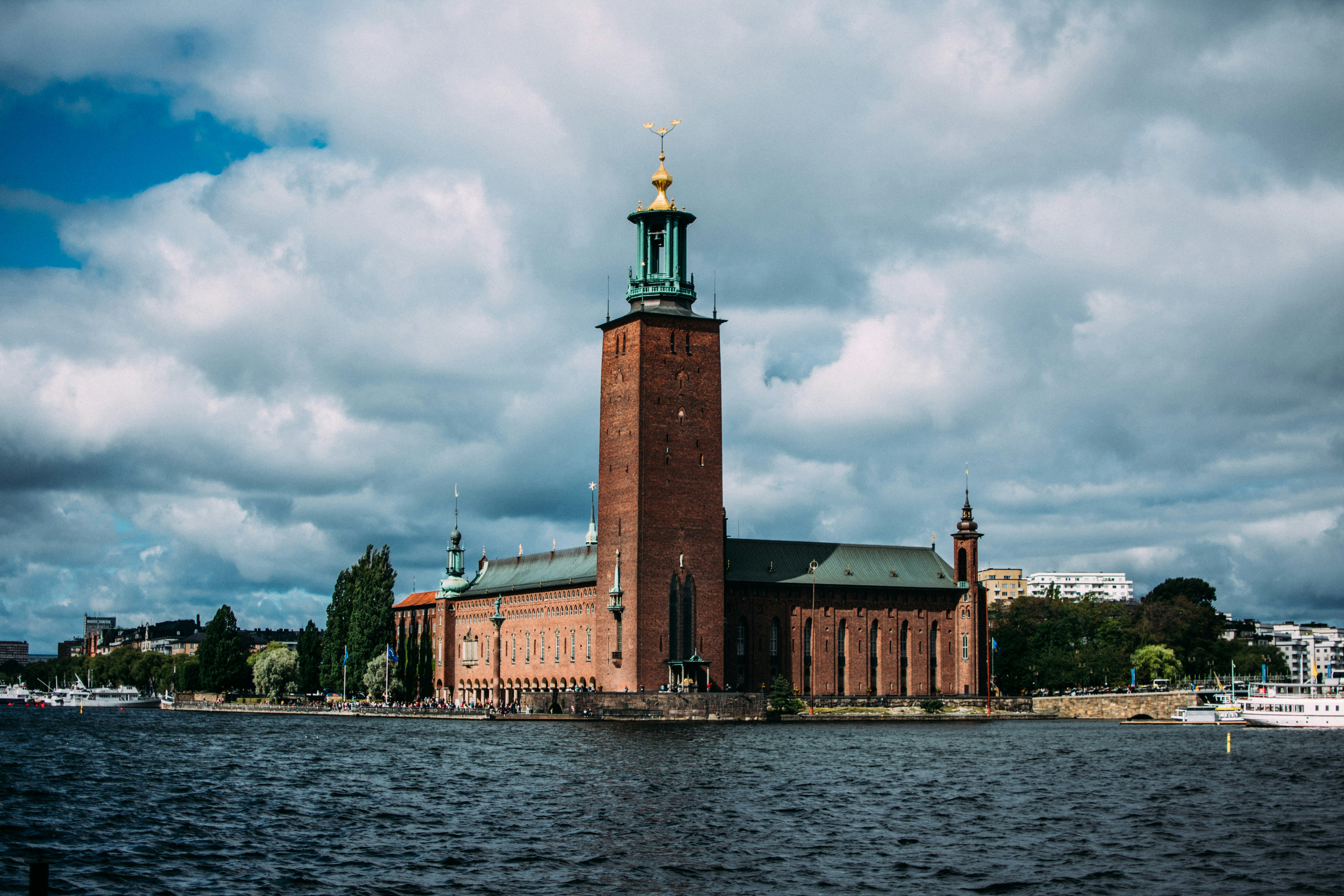 brown temple