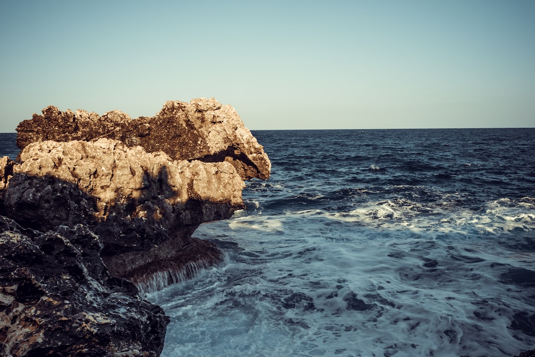 cliff and sea