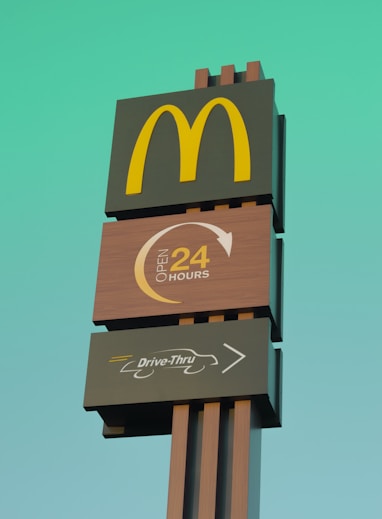 McDonald's signage