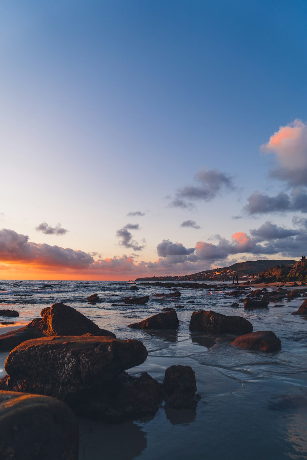 rock formation on shoreline