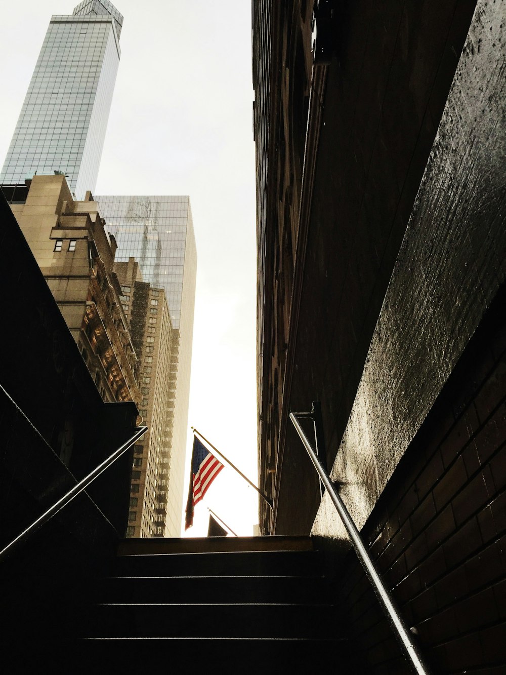 brown high-rise buildings