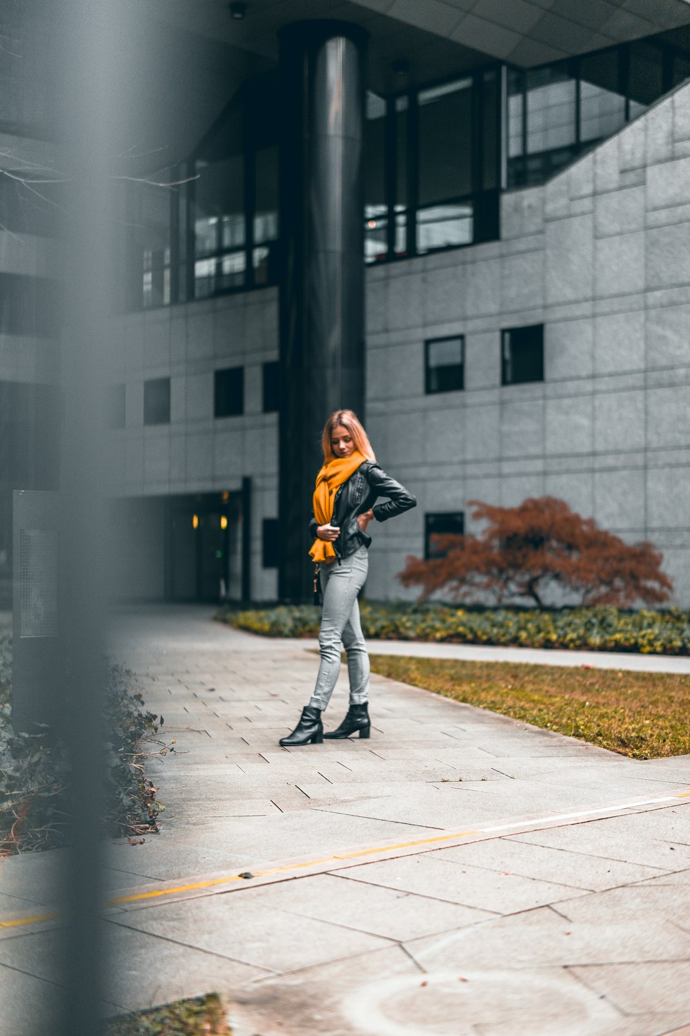 woman standing near outdoor during daytime