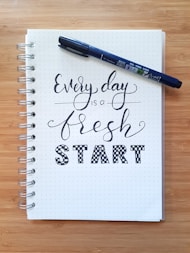 spring notebook